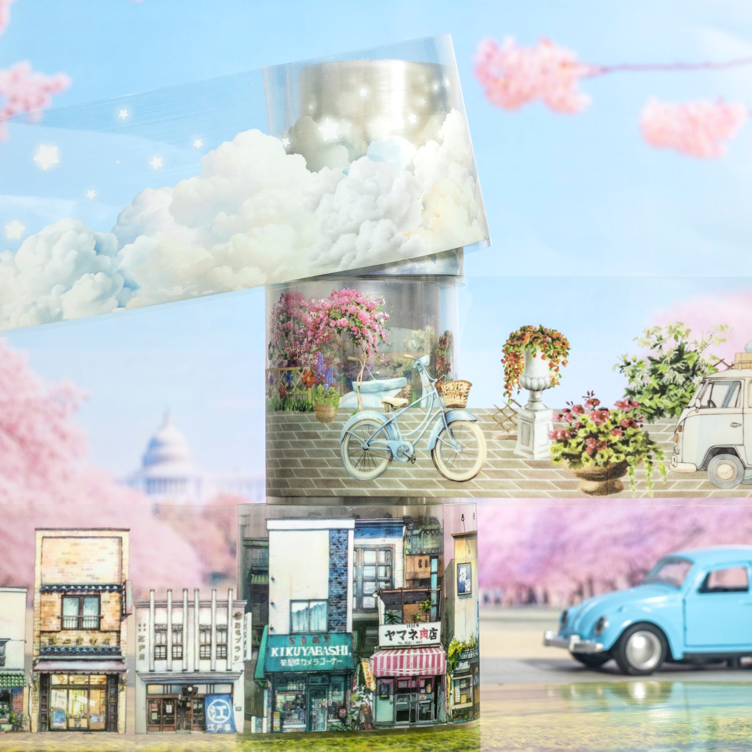 Corner Encounter PET Tape