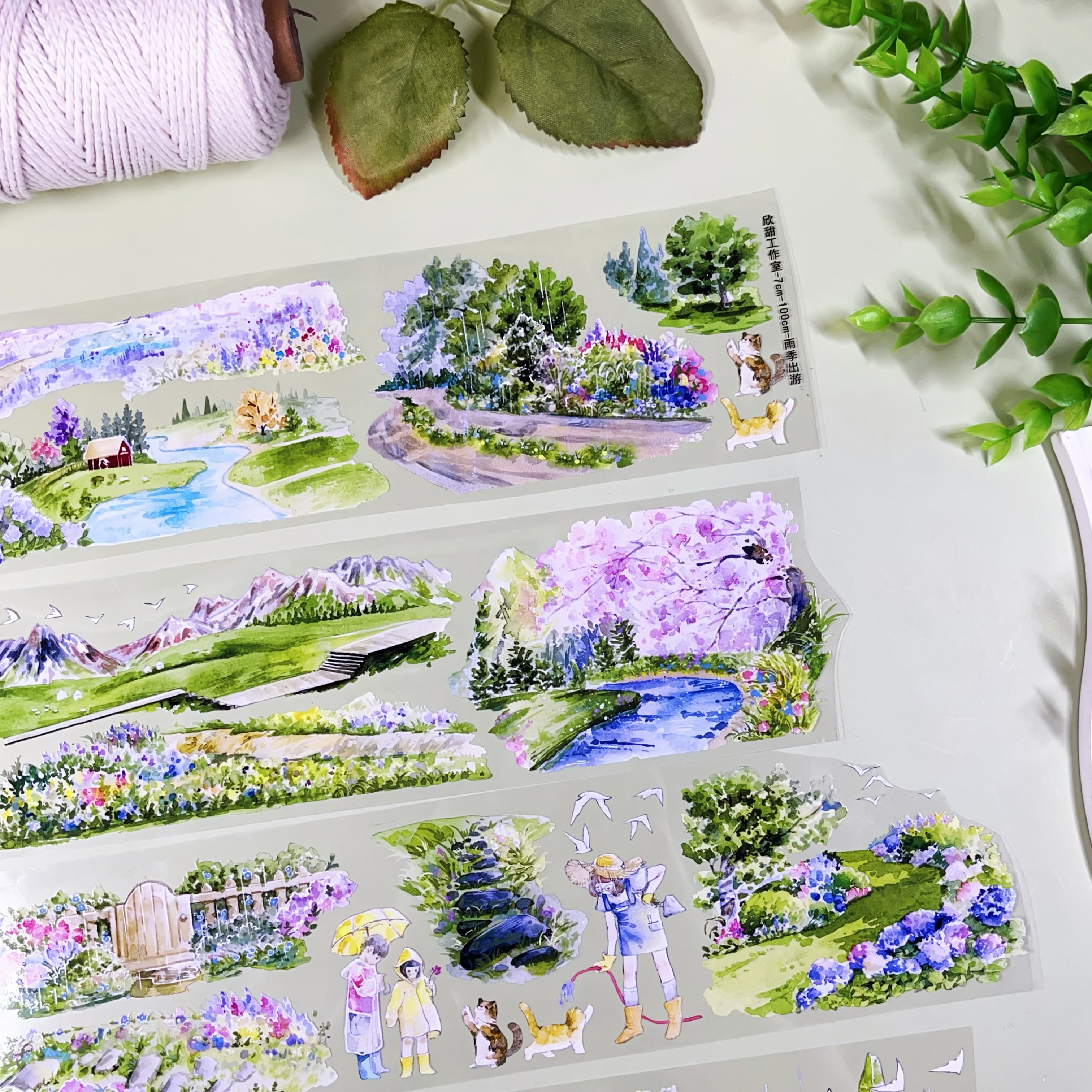 【XT】A rainy day adventure Landscaping Tape