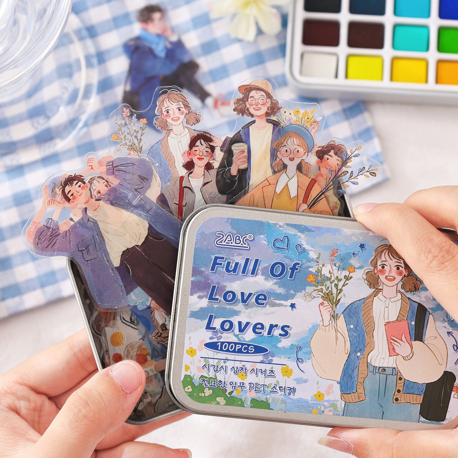 Poetic Casket PET Sticker