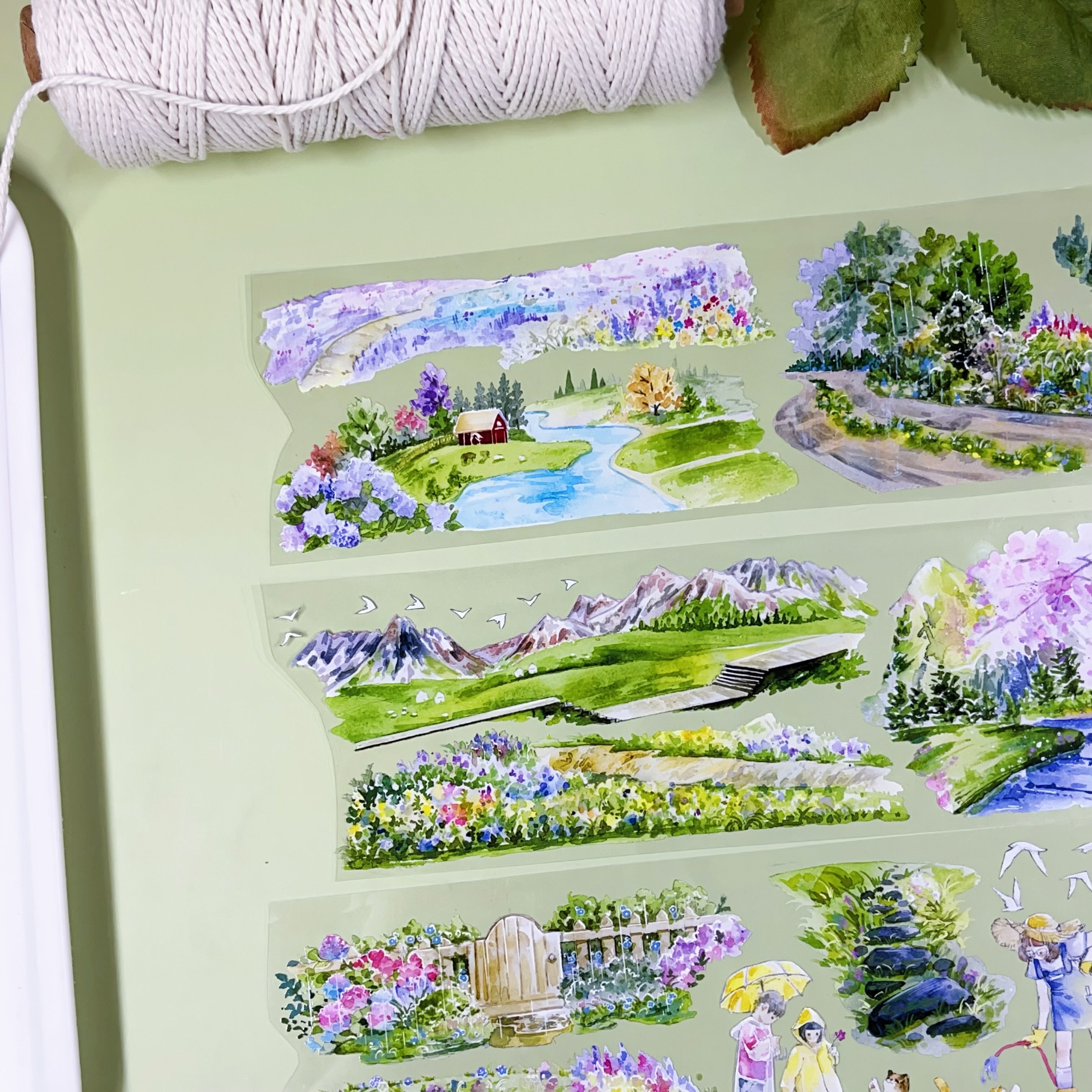 【XT】A rainy day adventure Landscaping Tape