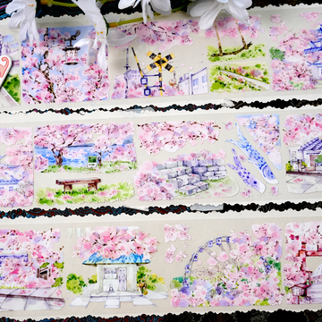 【MENU】The Land of Cherry Blossoms Landscaping Tape