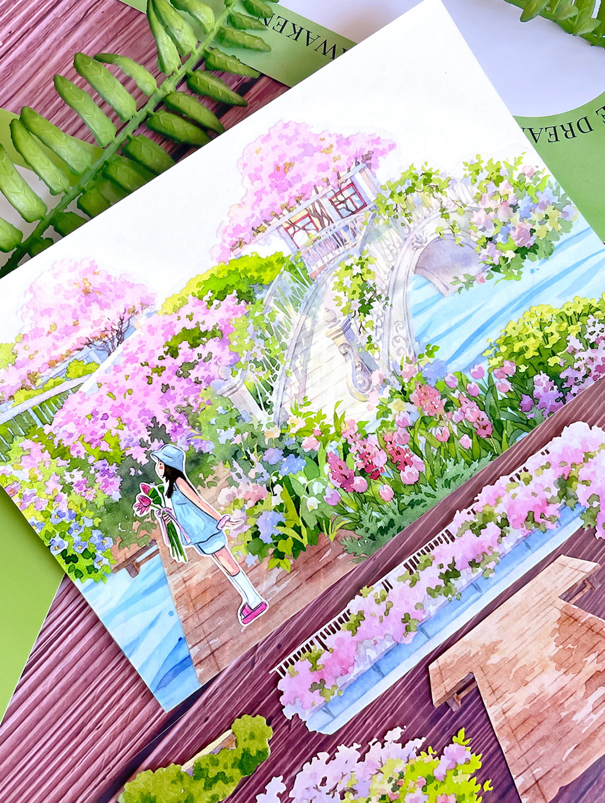 【NEW Studio】Blooming Corridor Landscaping Tape