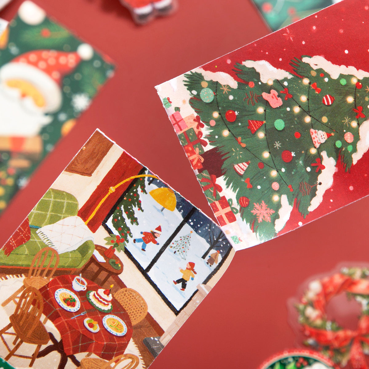 Christmas Carol Scrapbooking Supplies Box