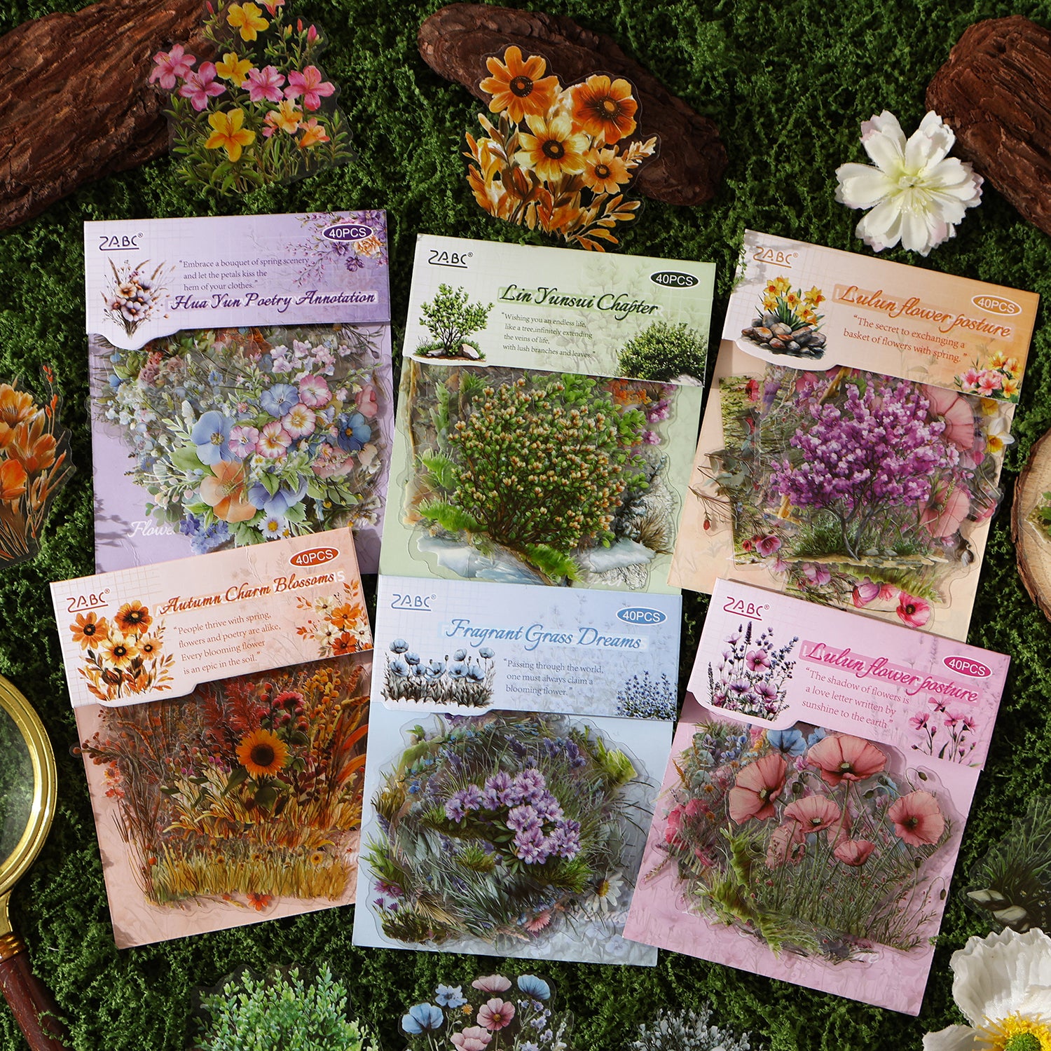 The charm of the years PET Sticker