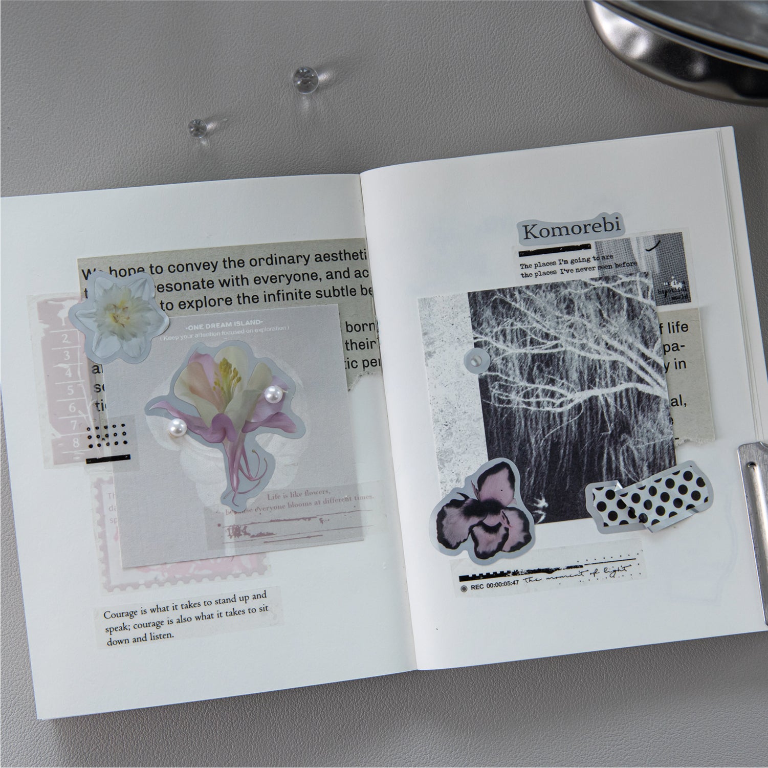 Flower meaning to be continued PET Tape