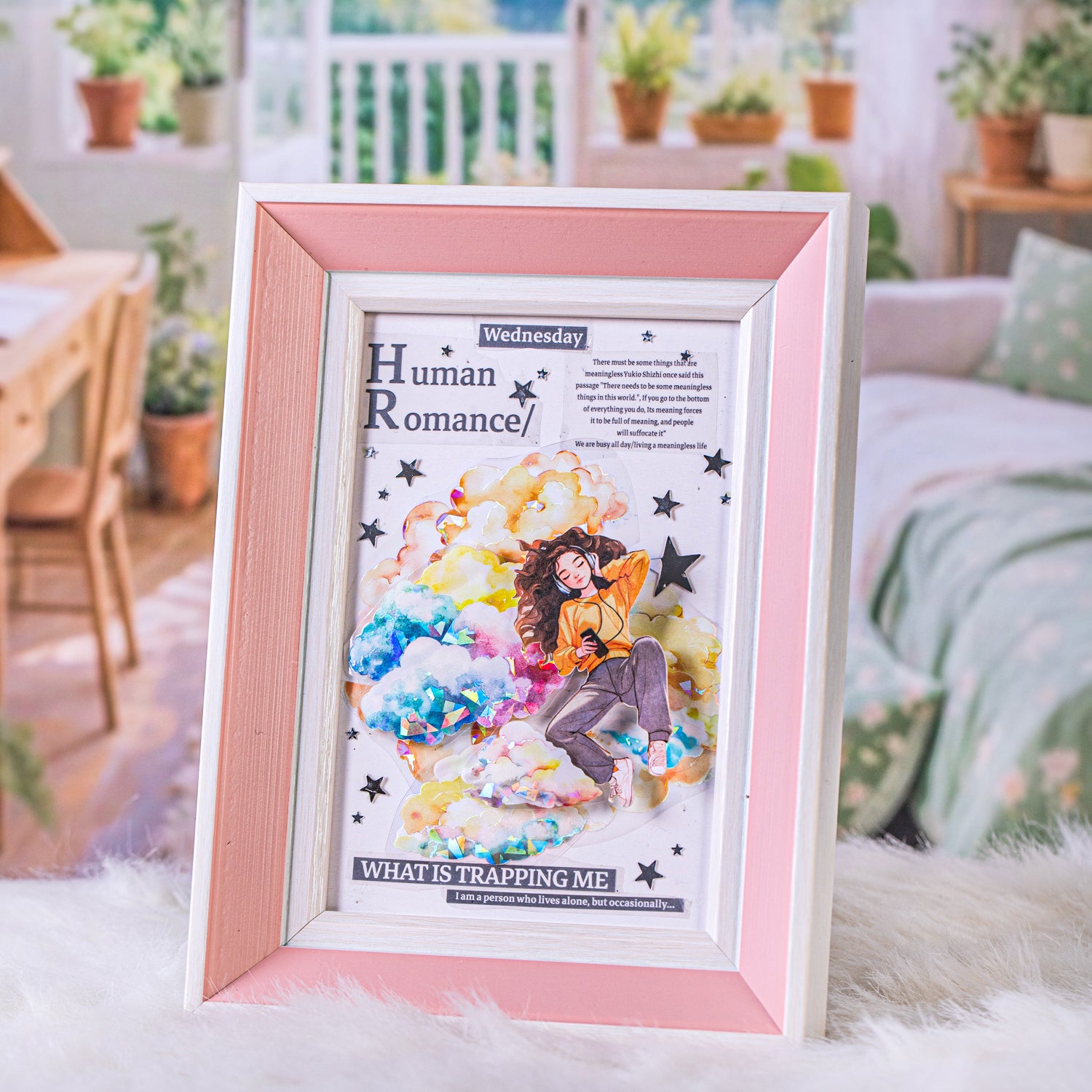 Lie Flat Plan Sticker