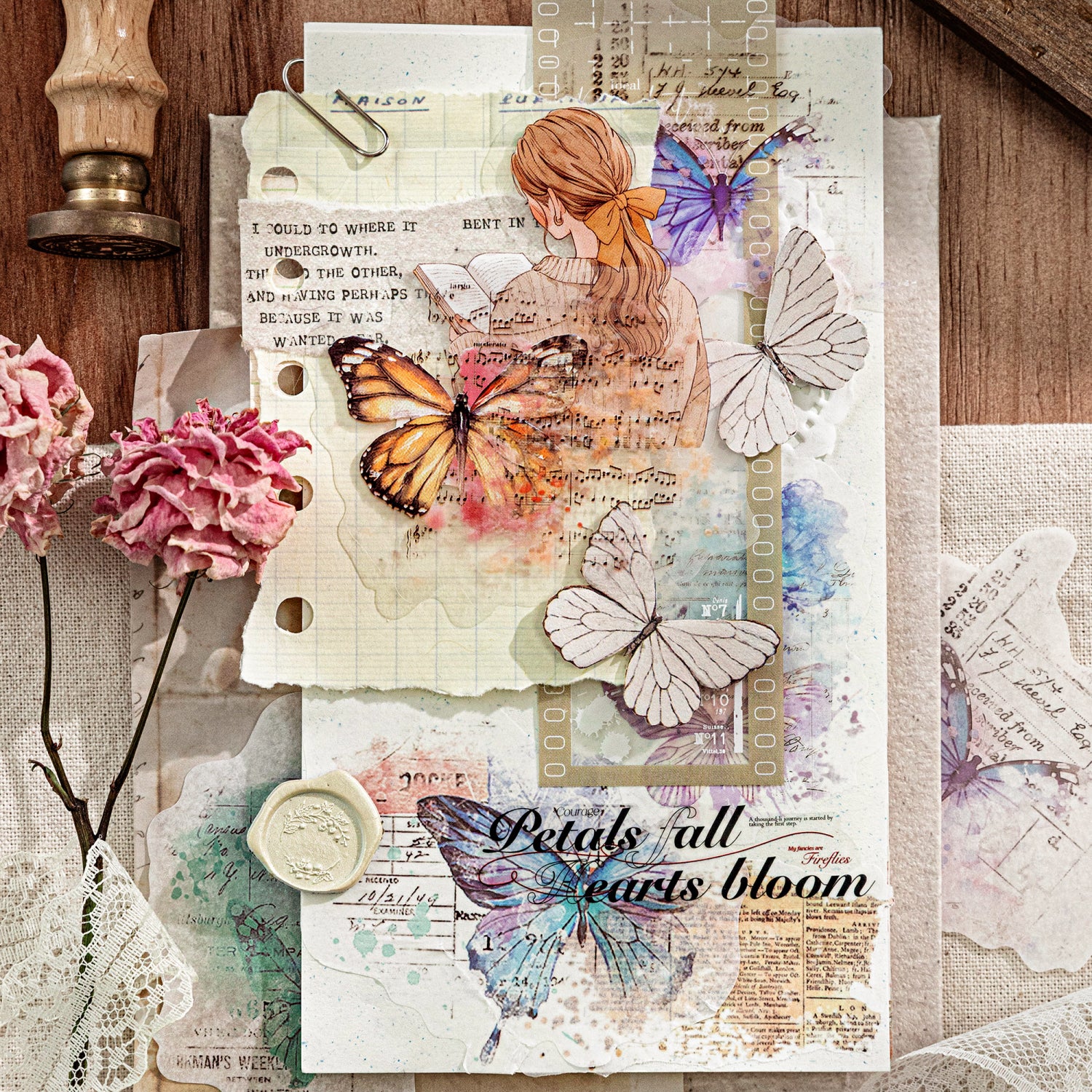 Bleeding ink marks PET Sticker