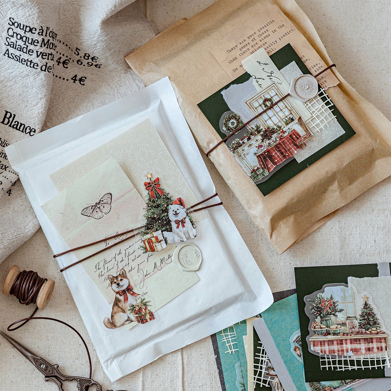 Christmas Fairy Tale PET Sticker