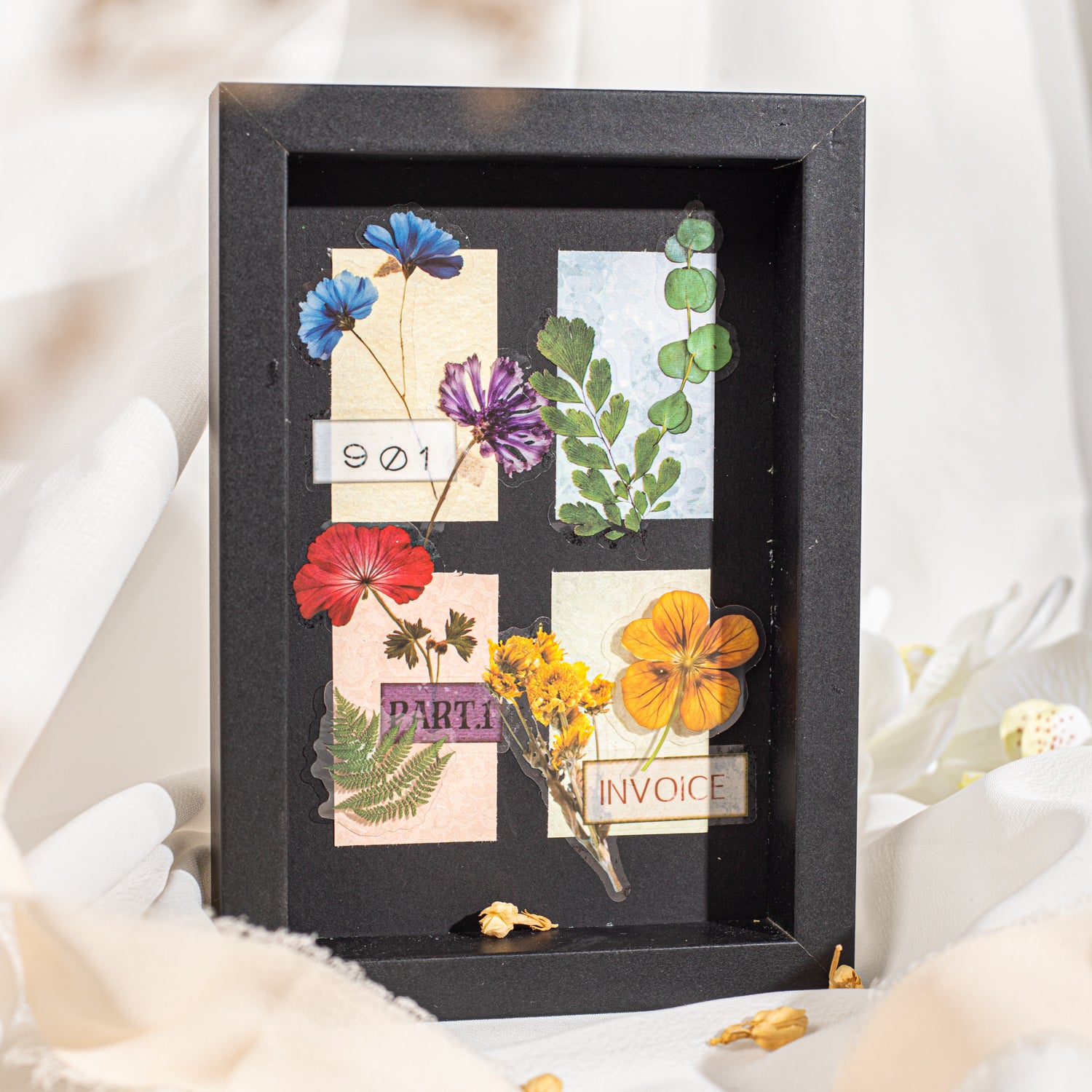 Dried Flower Handbook PET Sticker