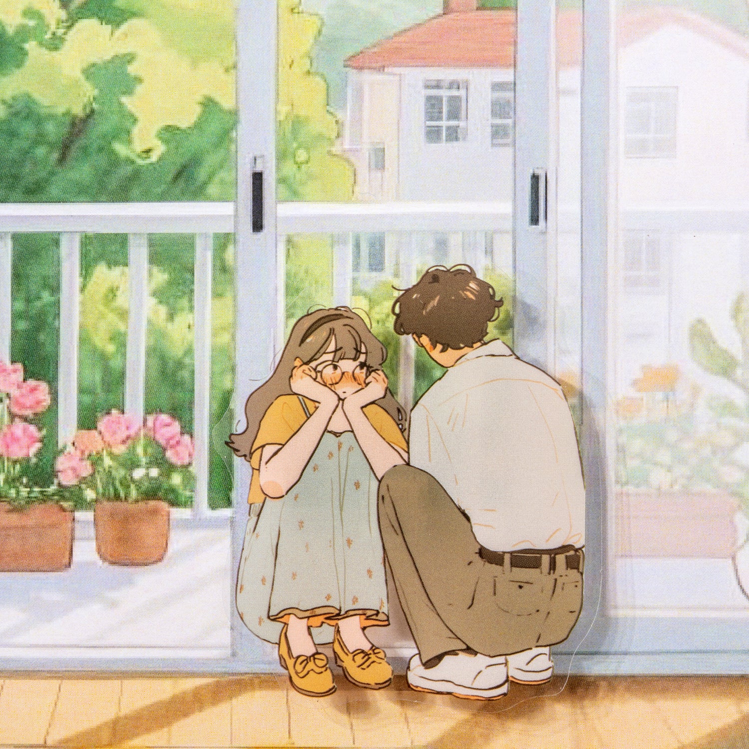 Evolution of Love PET Sticker