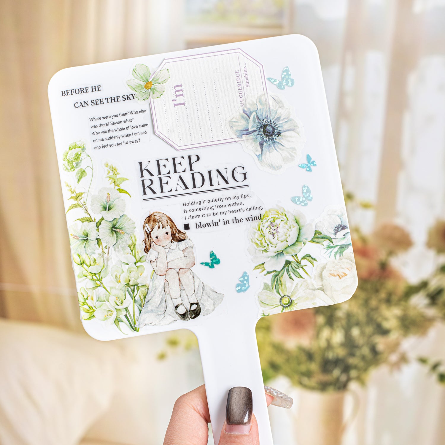 Flower Season Sweet Dream PET Sticker