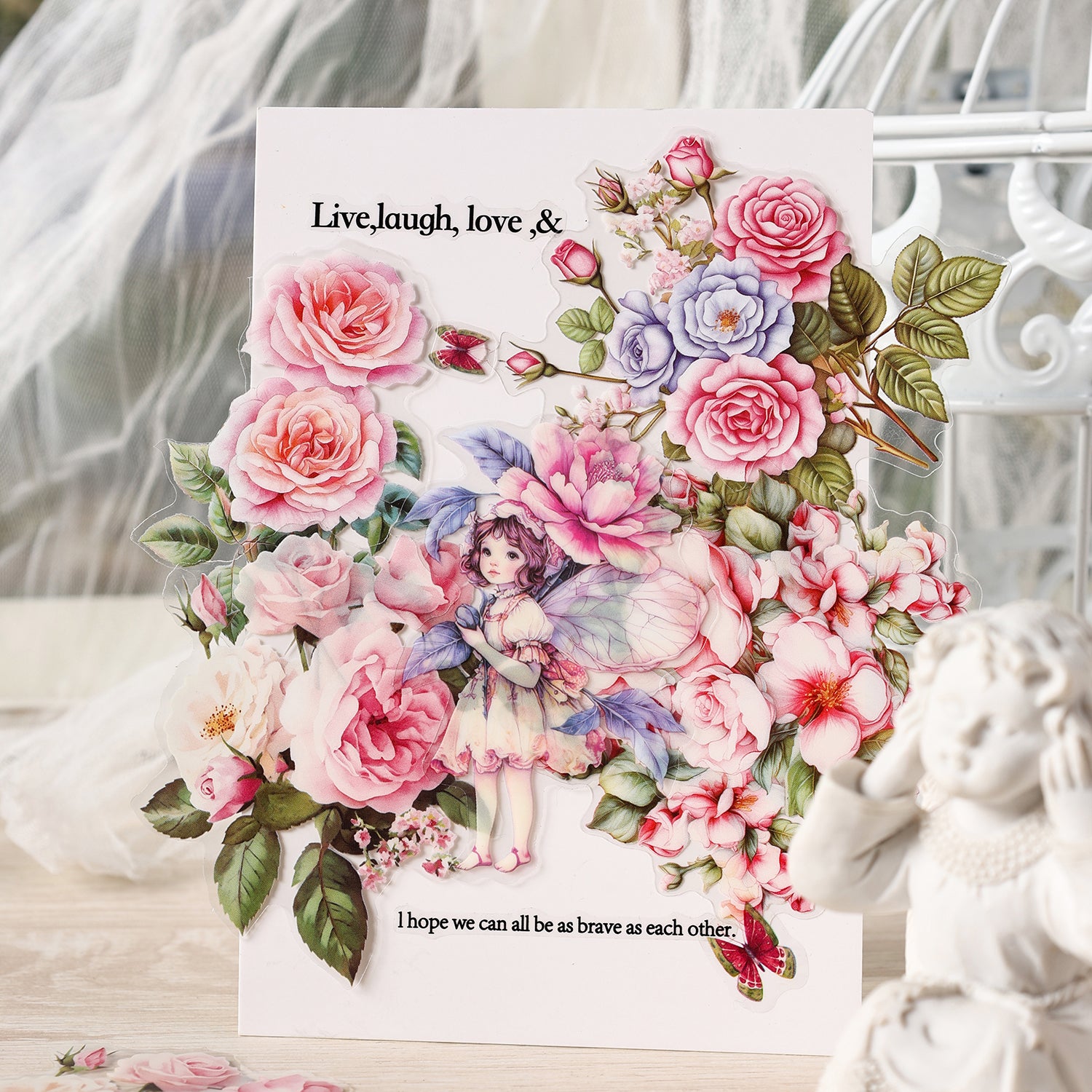 Flowering Branch PET Sticker