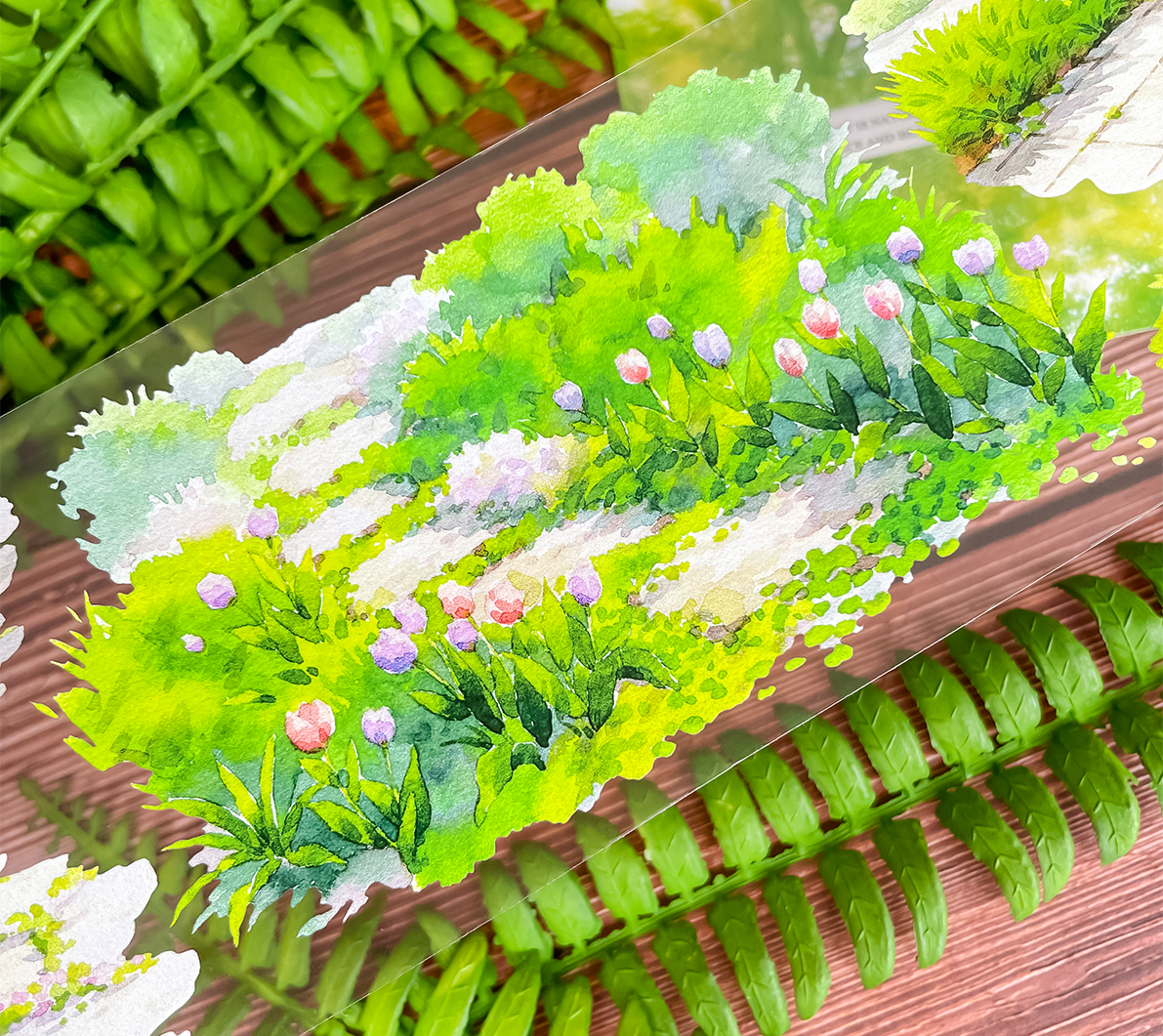 【NEW Studio】Stone steps PET Tape (7cm x 200cm)