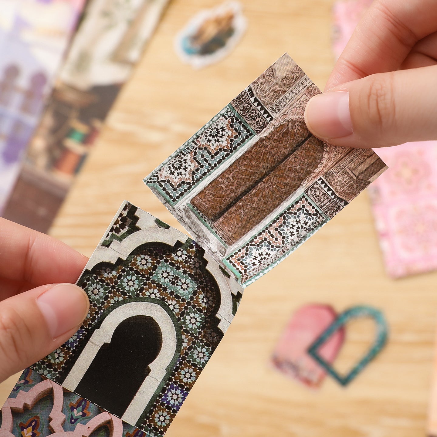 Blossom Hijab Scrapbooking Box For Scrapbooking and Journaling | MOOBOOM