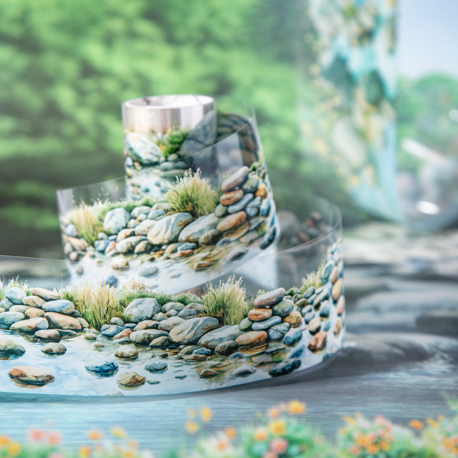 The banks of the Seine River PET Tape