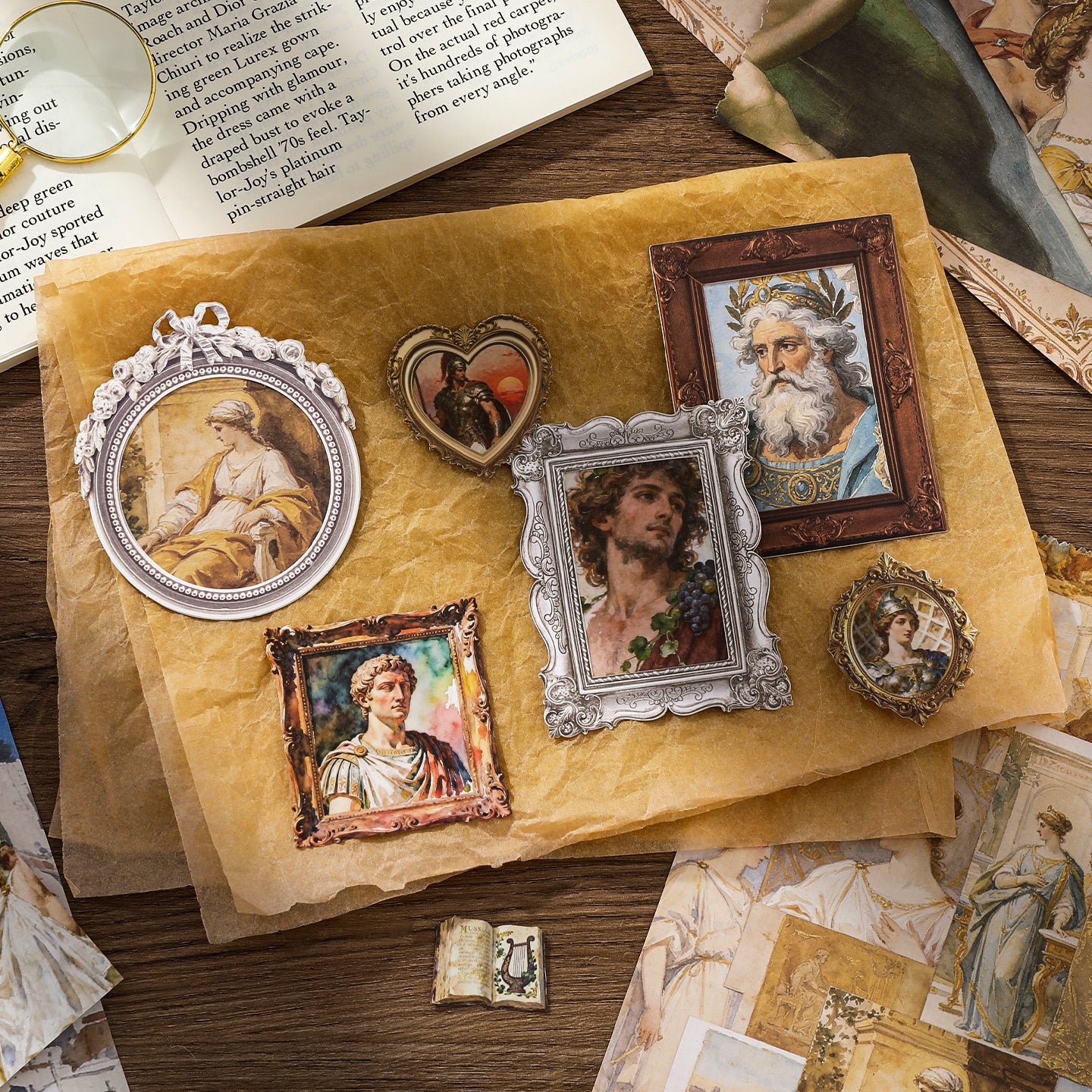 Renaissance Scrapbooking Book