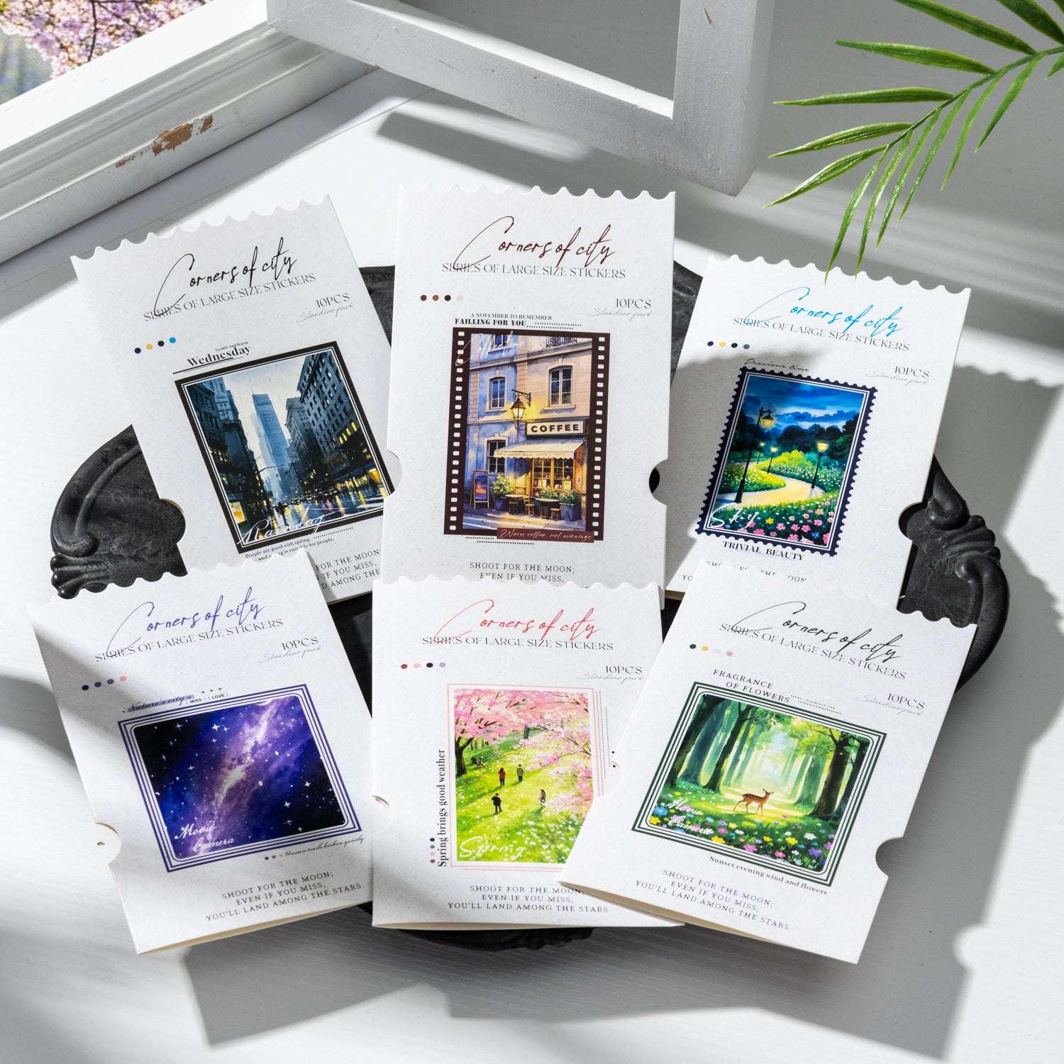 Corner of the City PET Sticker