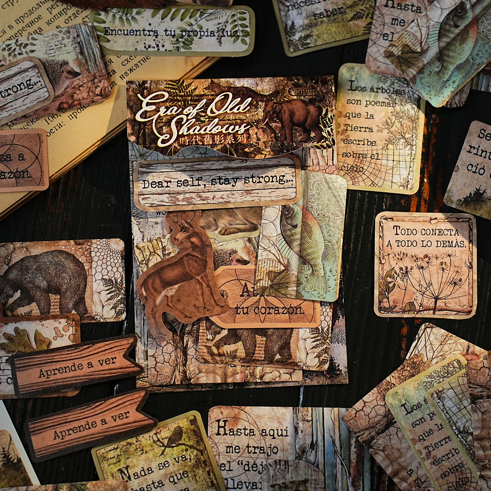 Old Shadows of the Times Sticker