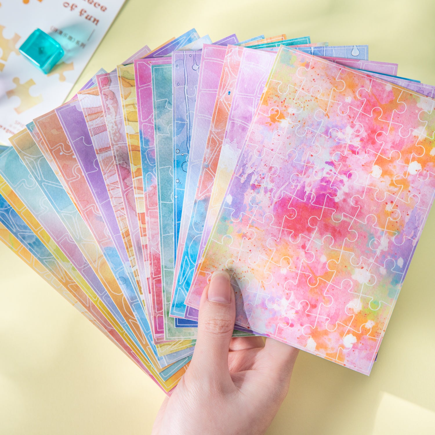 The Fun of Piecing Together Washi Sticker