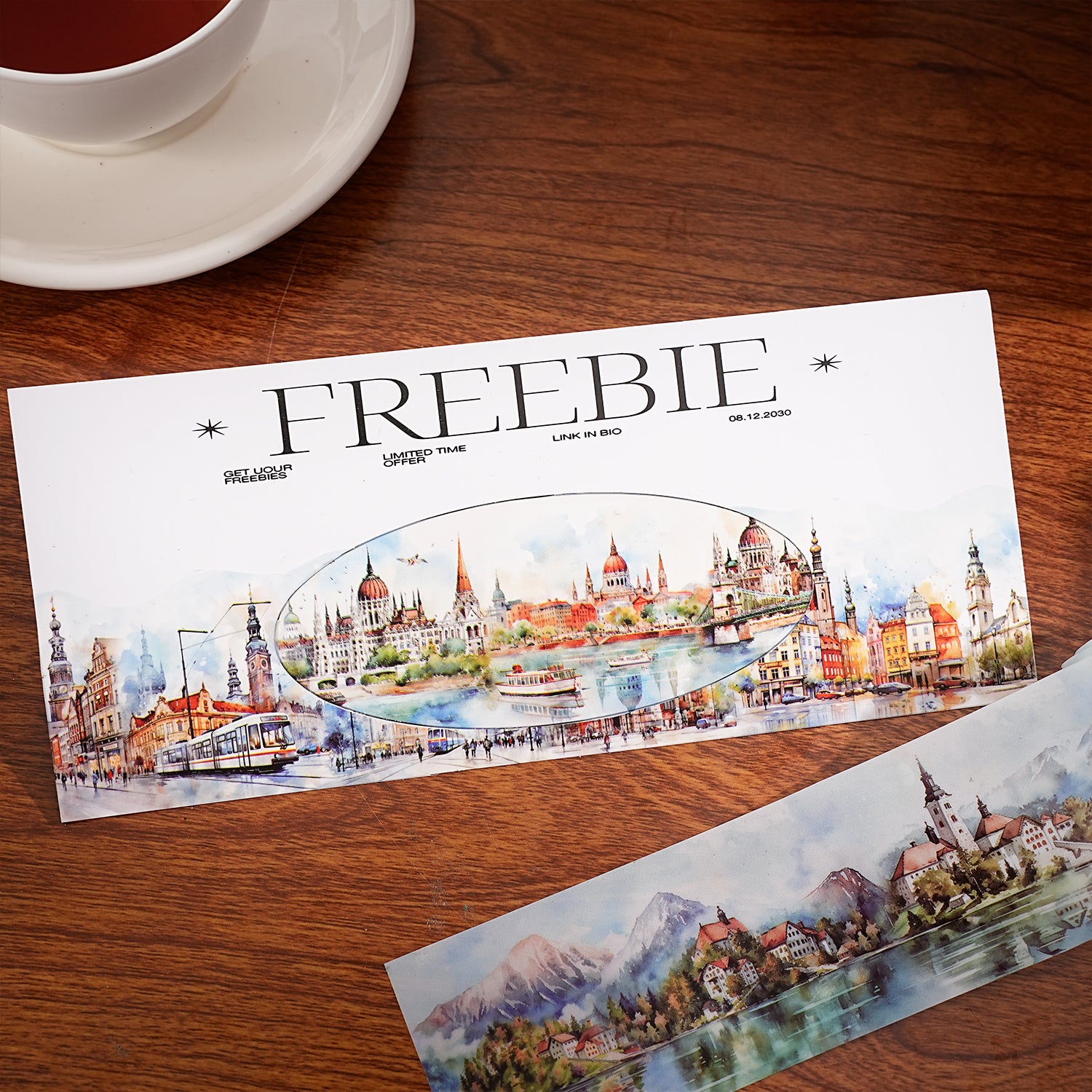 Scenery Along The Way PET Sticker