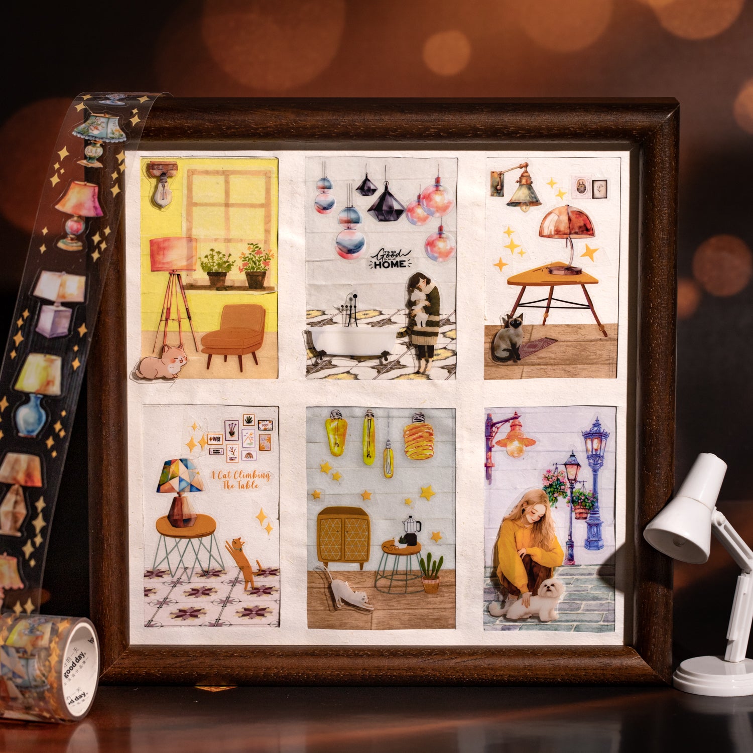 The Story of Light Pre-cut PET Tape