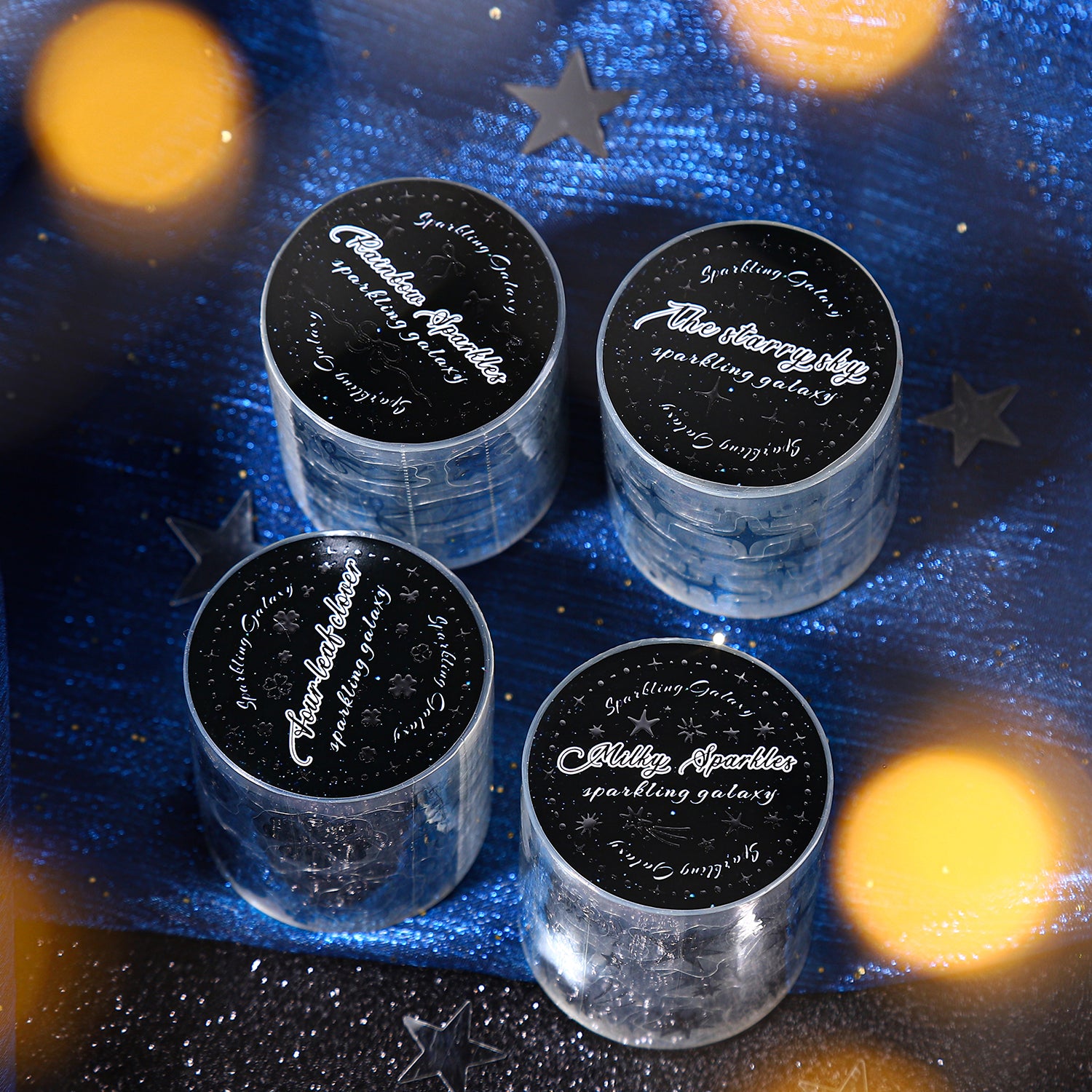 The Shining Stars Small Patterns Pre-cut PET Tape