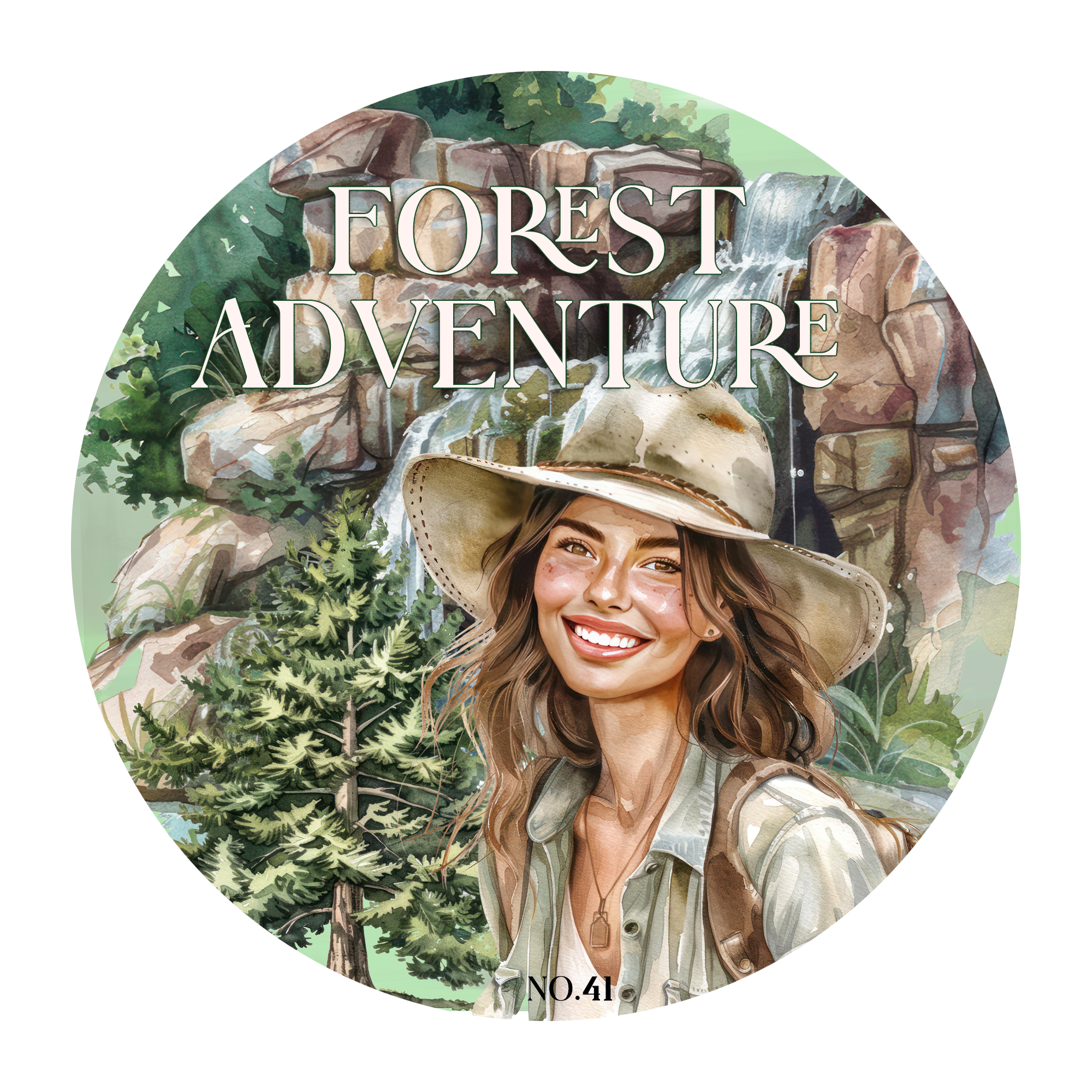 Forest Adventure Pre-cut PET Tape | No.41 | MOOBOOM Design