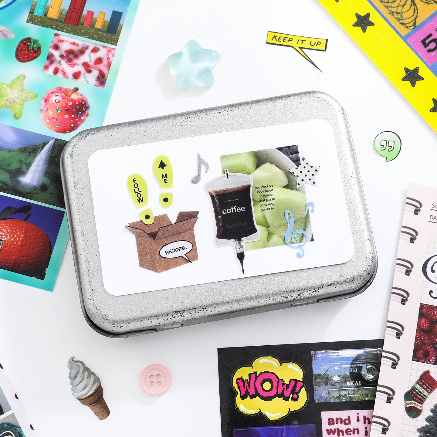 Reality and dreams Sticker Book