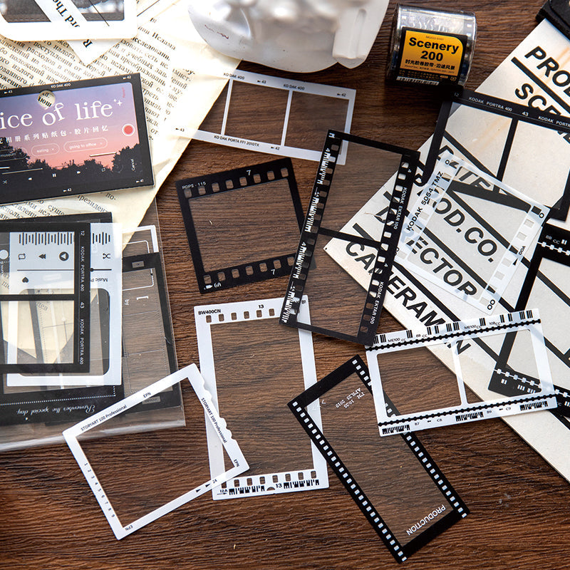 Film Photo Frame PET Sticker