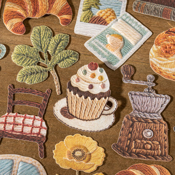 Warm & Cozy Small-item Cloth Texture Sticker