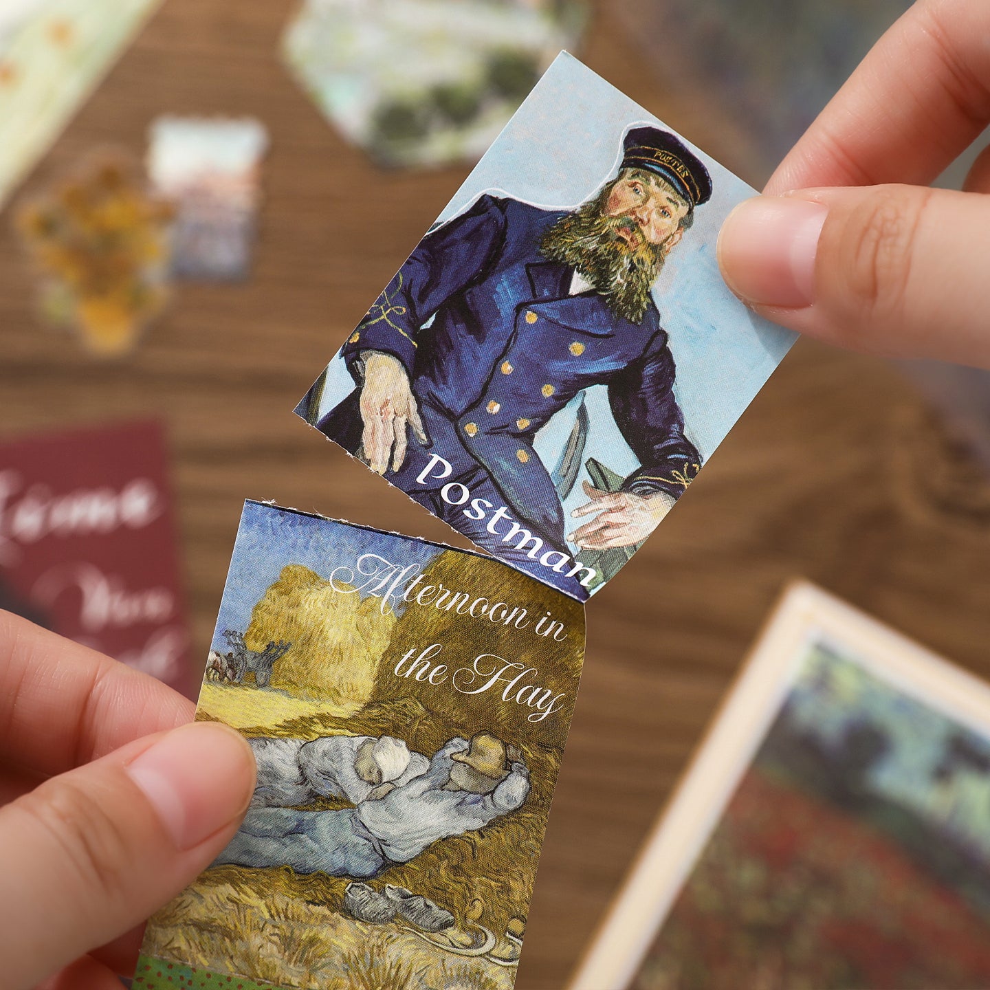 Van Gogh Scrapbooking Supplies Box