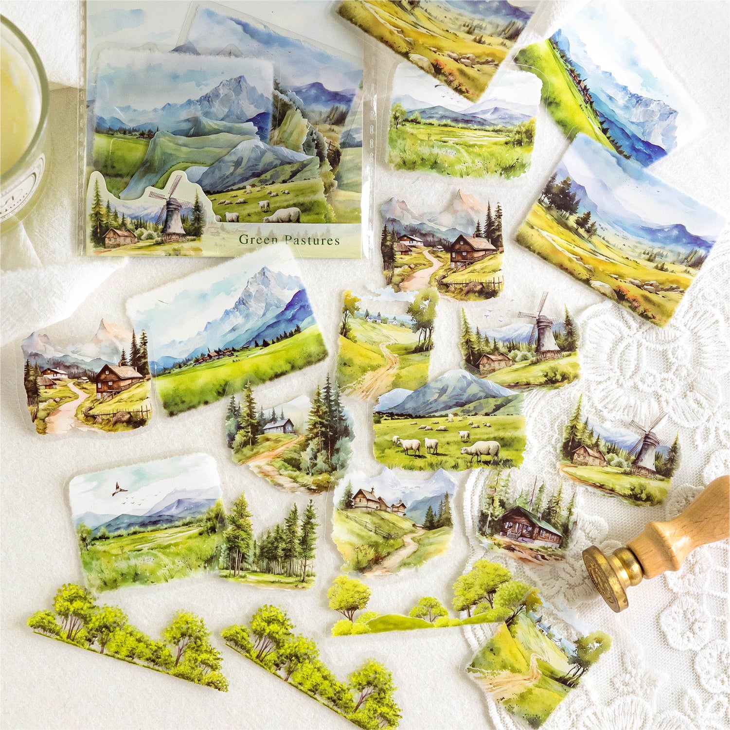 Forest and Forest Natural Series PET Sticker