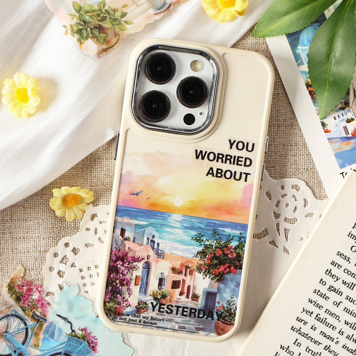 Four Seasons String Song PET Sticker