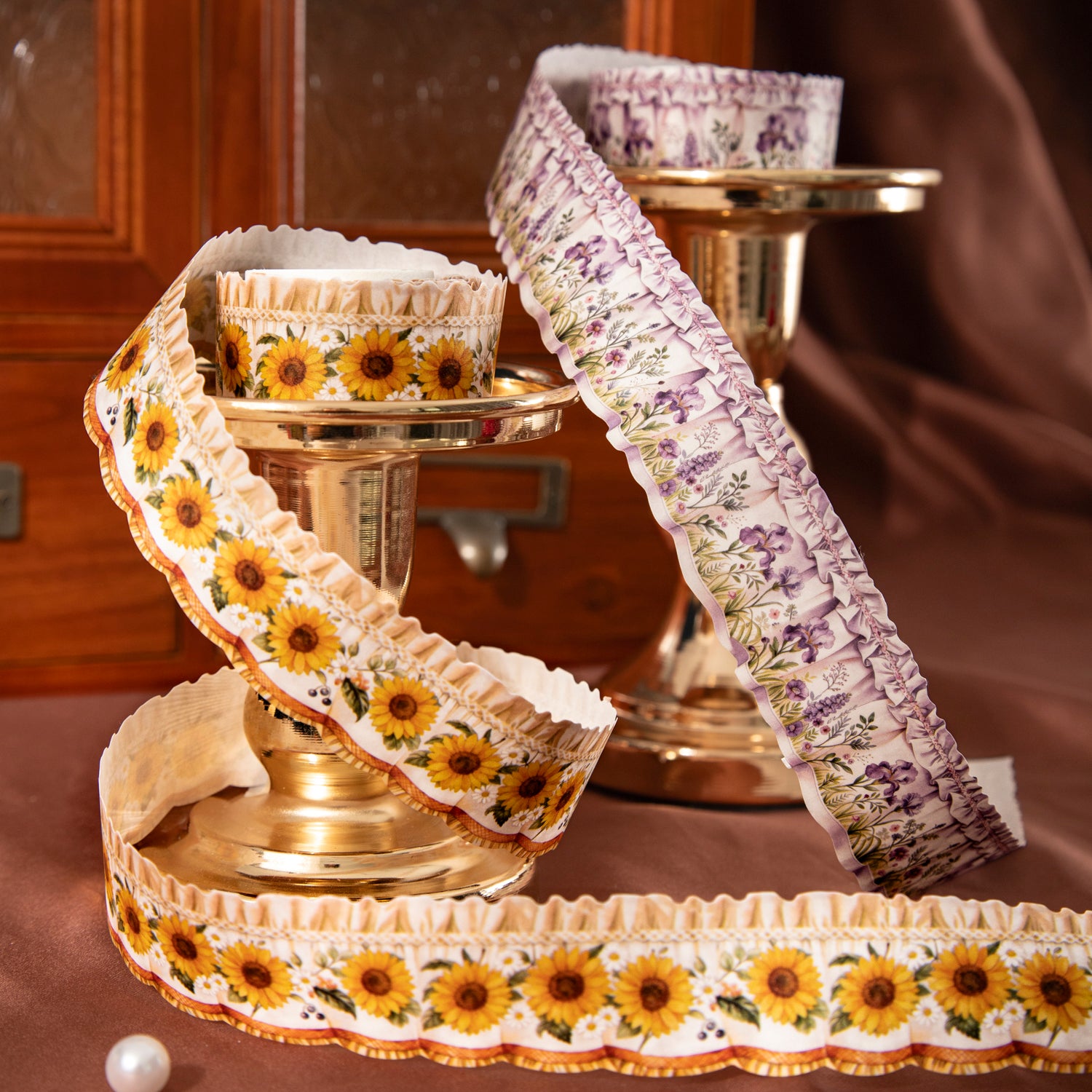 Forest Isle Flowing Curtains Series Washi Tape