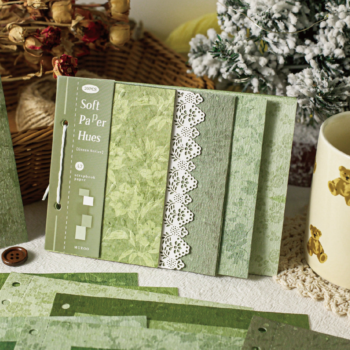 Soft Paper Hues Scrapbooking Paper For Scrapbooking and journaling