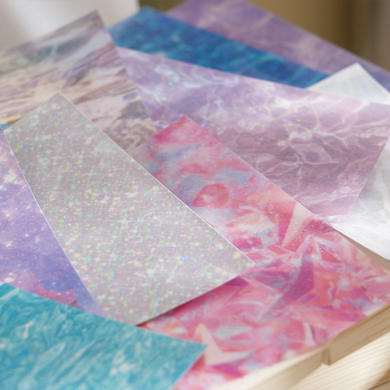 Flowing Sea of Stars PET & Washi Sticker