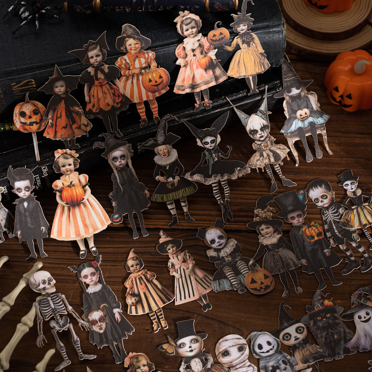 Carnival Night Party Paper Sticker