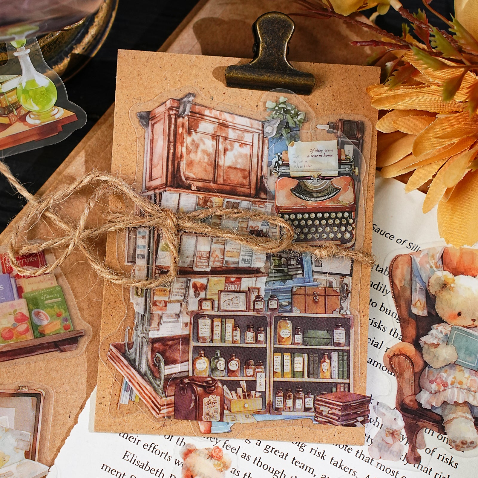 Leisure and fun series PET Sticker