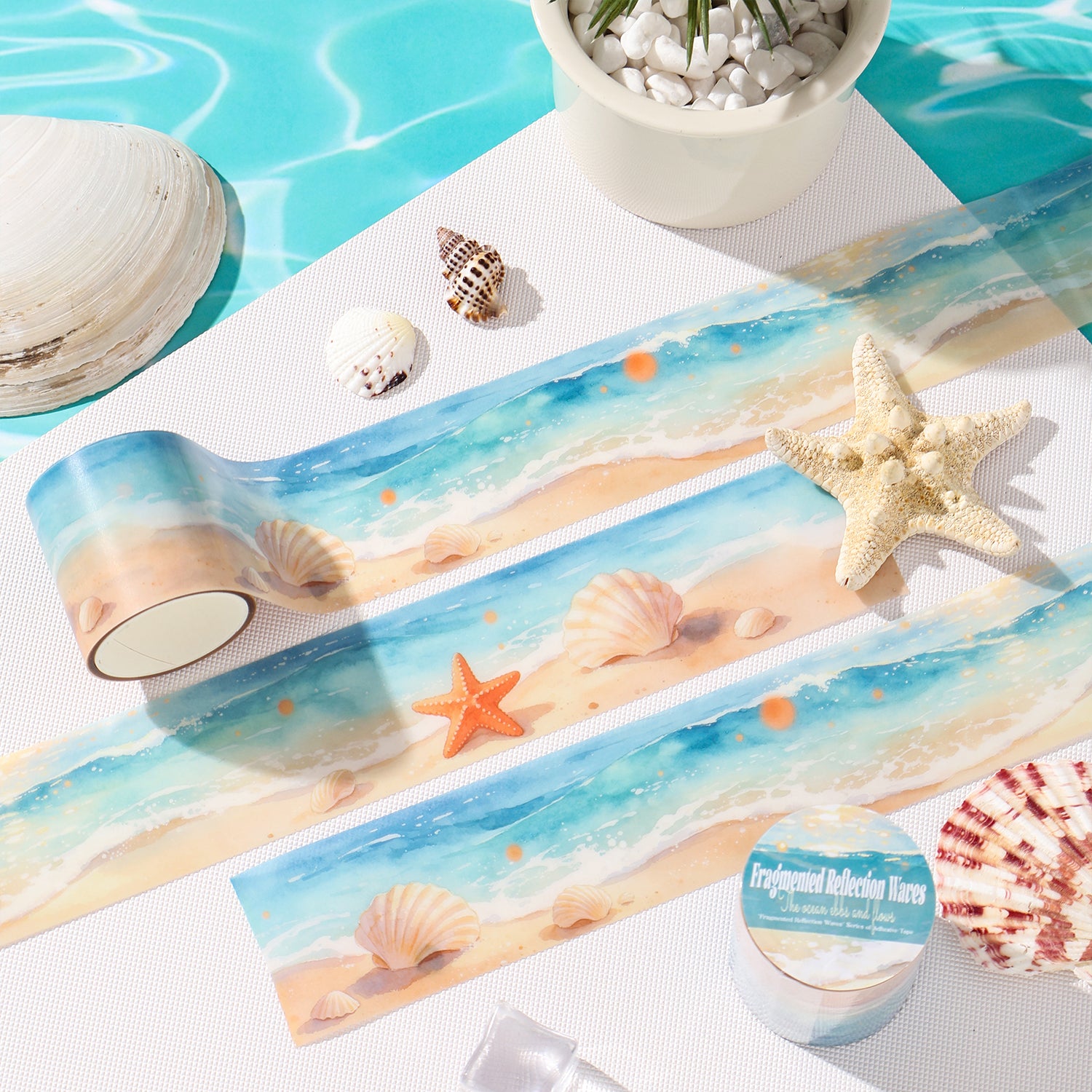 Ocean Waves PET Tape