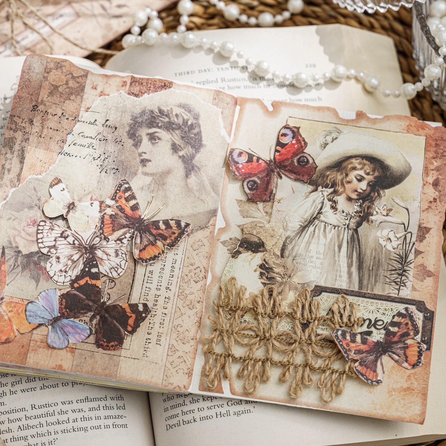 The wind of Longing Scrapbooking Paper