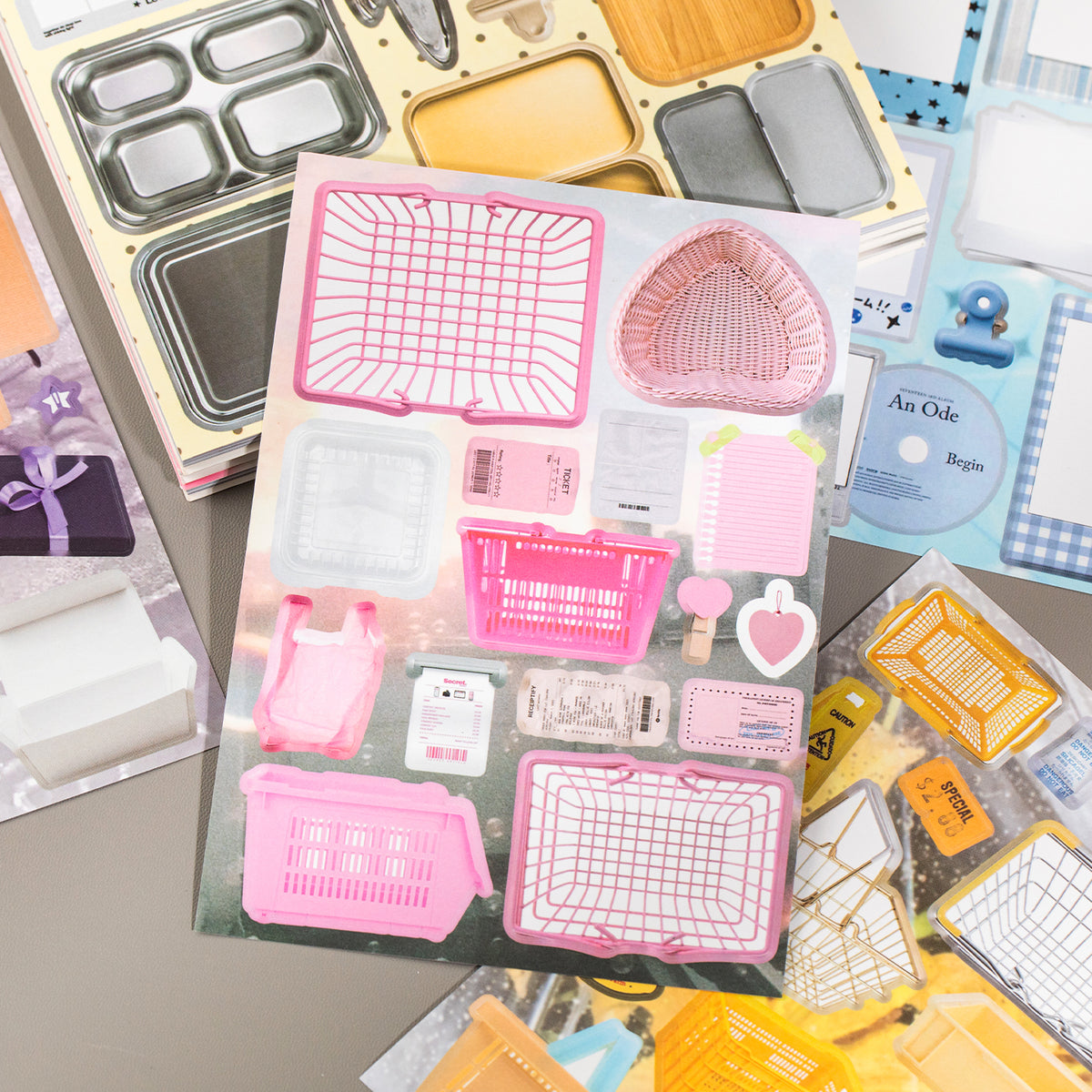 Digital Diary Pre-cut Sticker Book