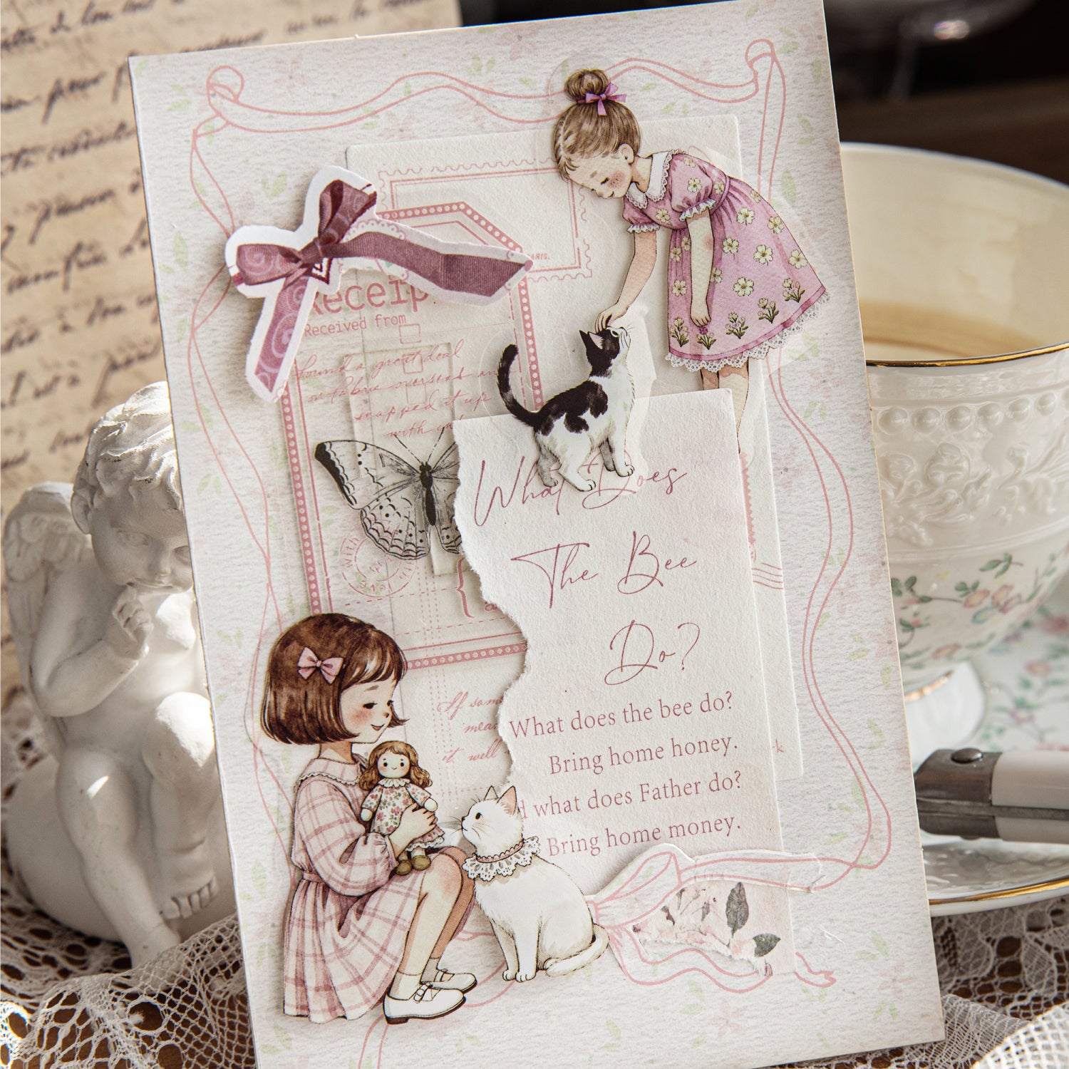 Star-Sleep Fairy Tale Girl Character Stickers