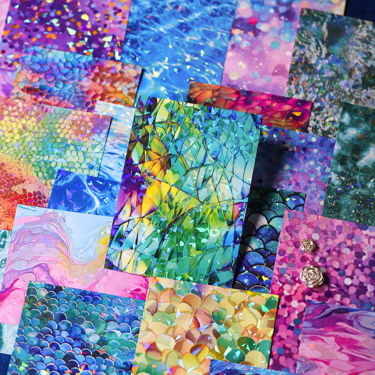 Flash on The Sea Scrapbooking Sticker