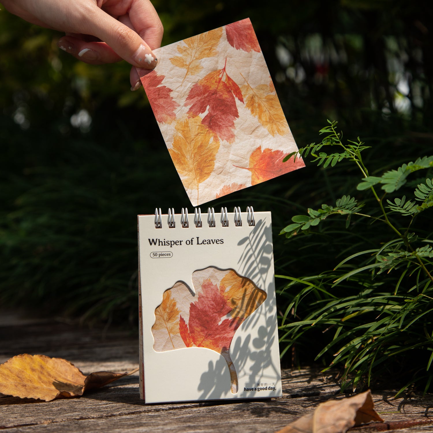 Whispers of Leaves Wirebound Book