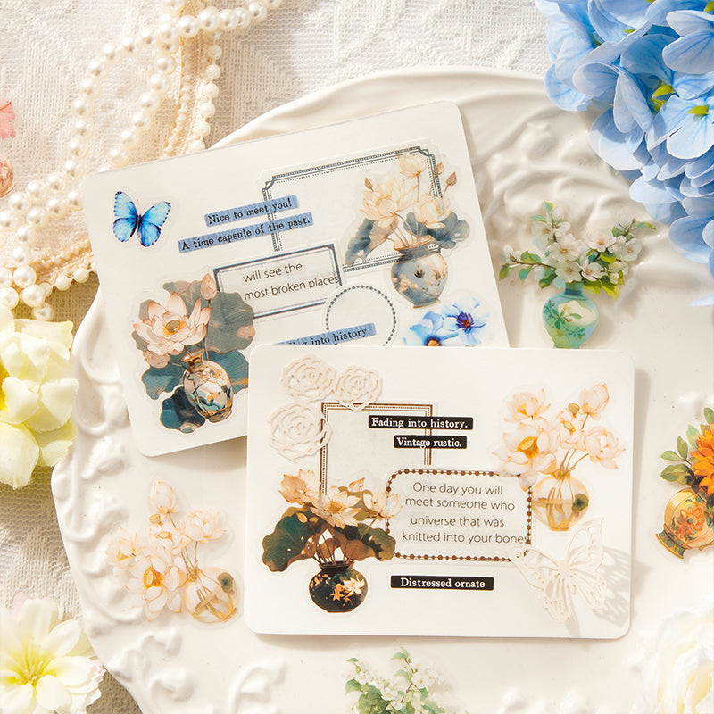 Kaleidoscope Series Flower Sticker