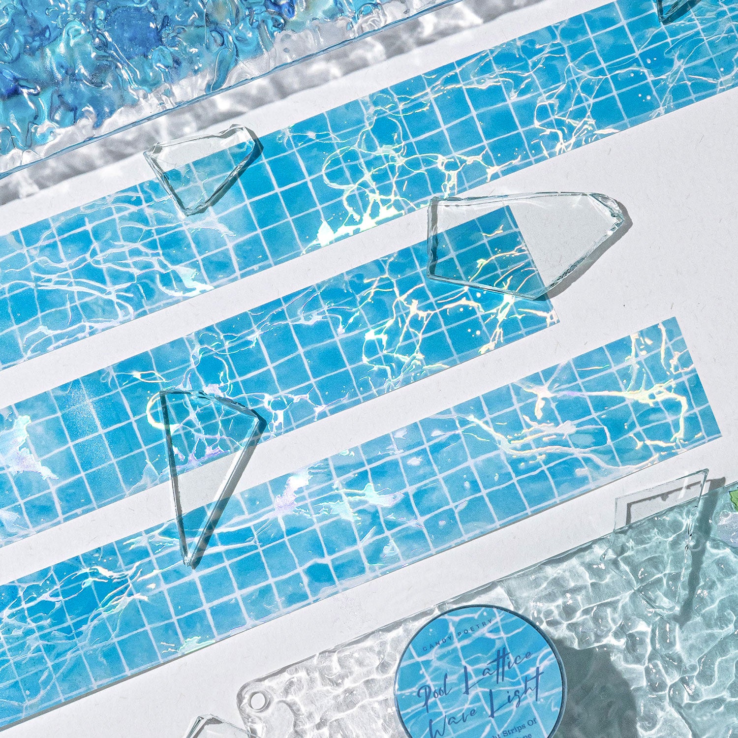 Water Ripple Halo PET Tape