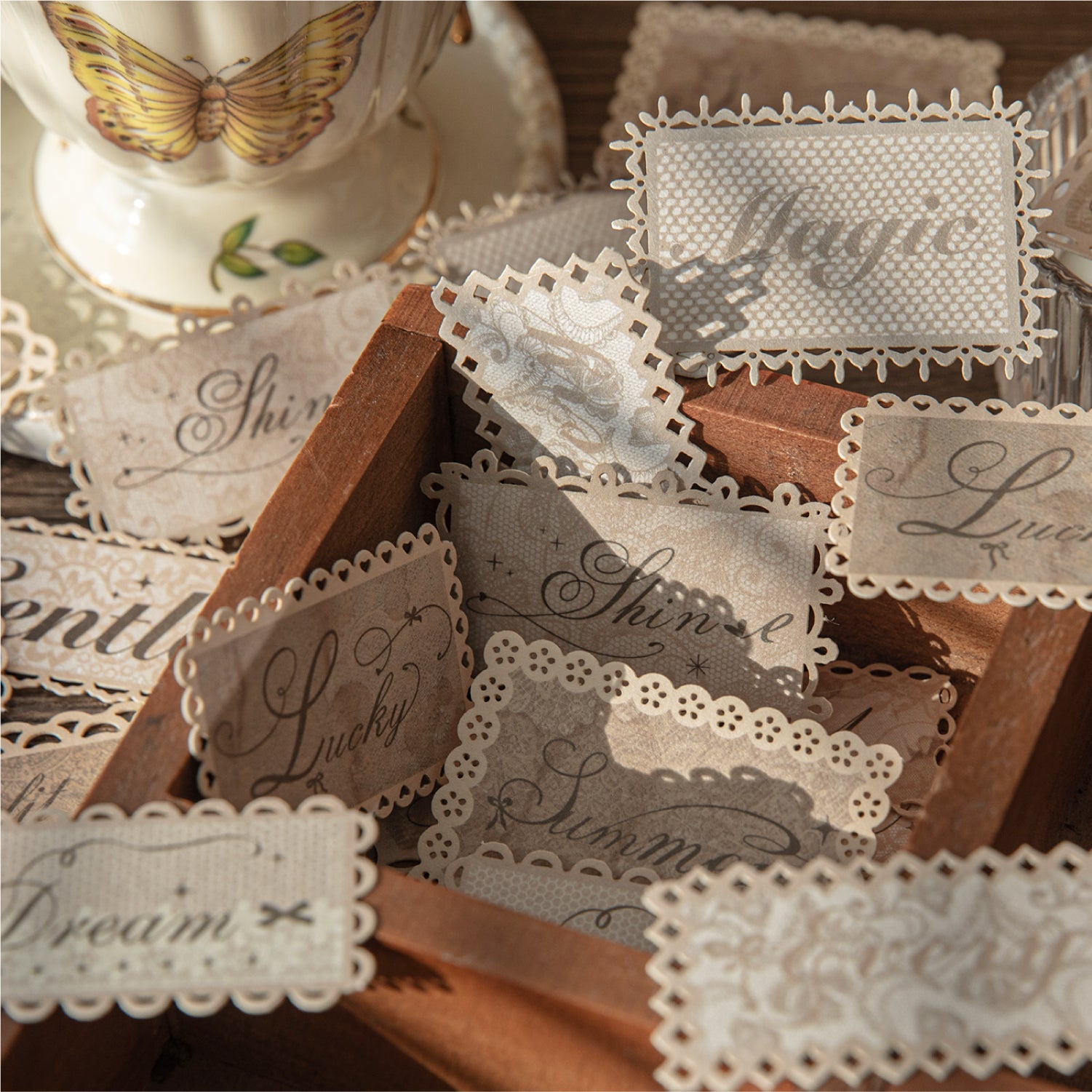 Beautiful Dream Woven with Colorful Patterns Sticker