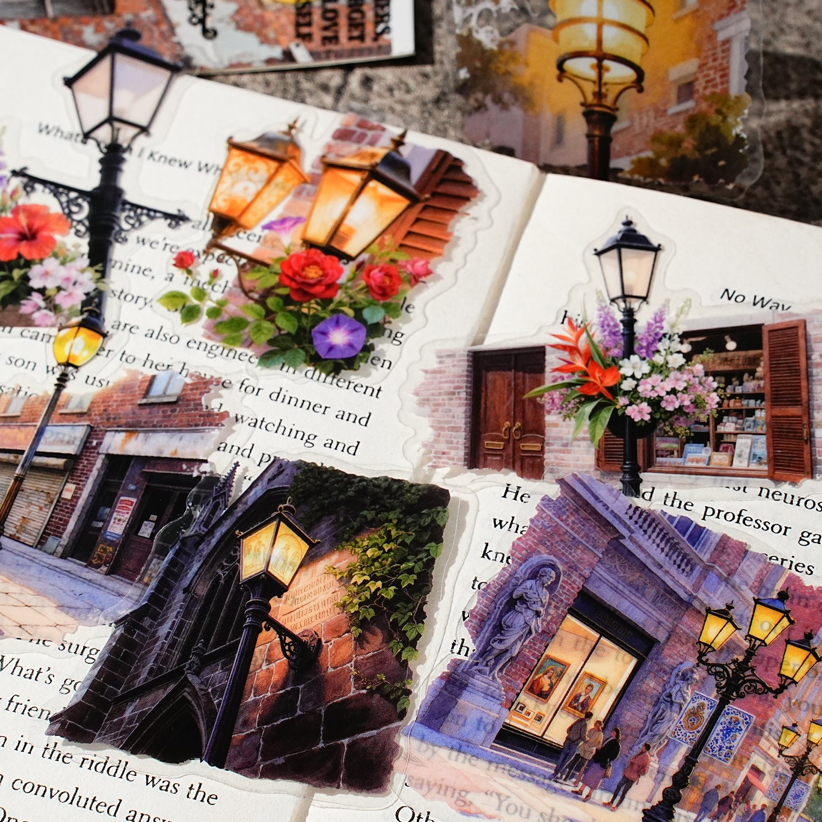 Dim Lights Series PET Sticker