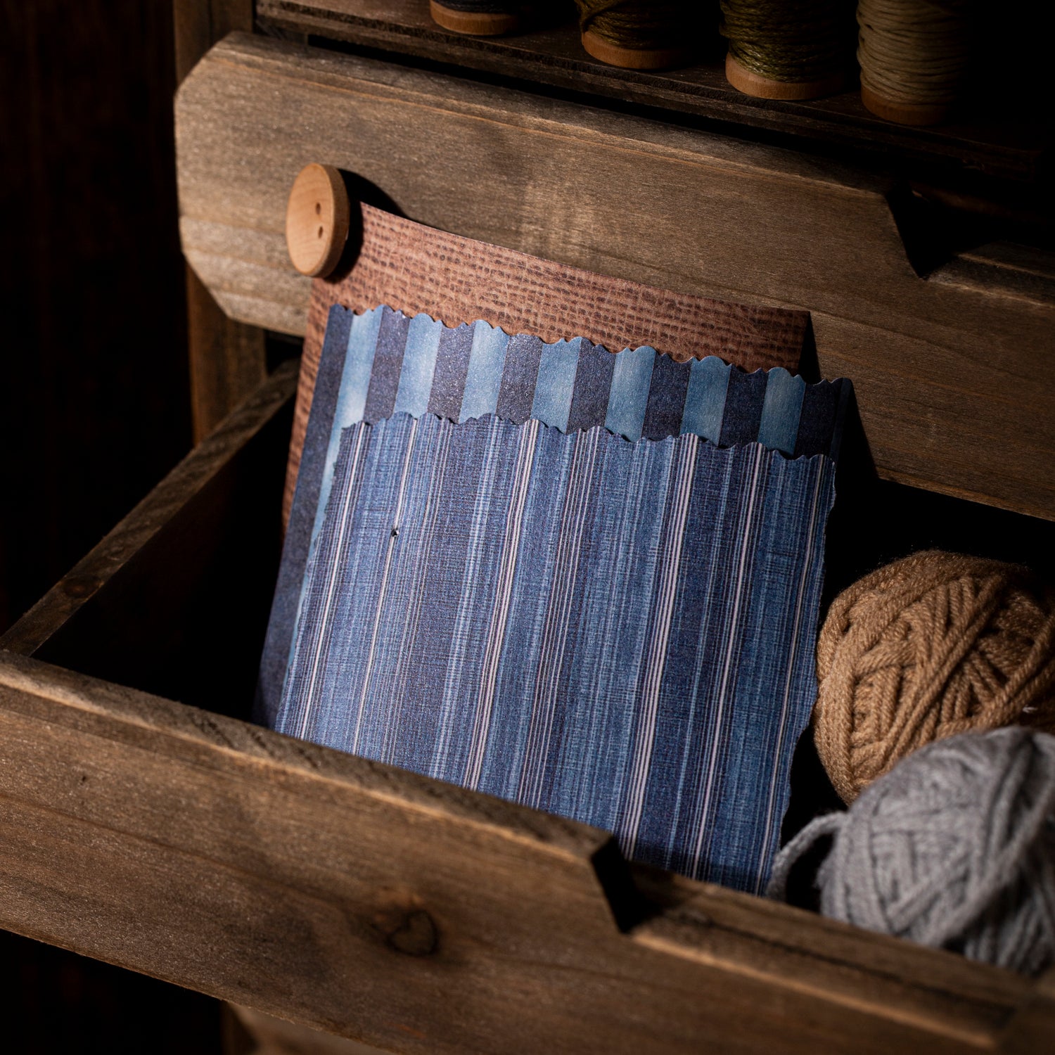 Hand-knitting artisan Washi Sticker