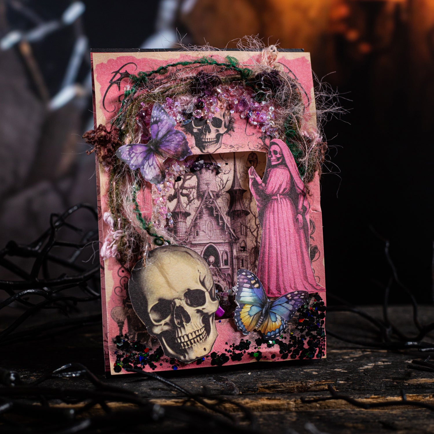 Gothic Weekly Scrapbooking Paper